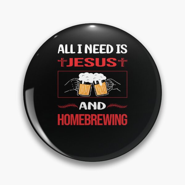 Item preview, Funny Jesus Homebrewing Homebrew Homebrewer Beer Home Brew Brewing Brewer designed and sold by FifineCroteau.
