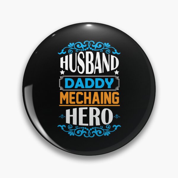 Item preview, Husband Daddy Mechaing Hero Veteran Día del padre Diseño especial designed and sold by cartyourchoice.