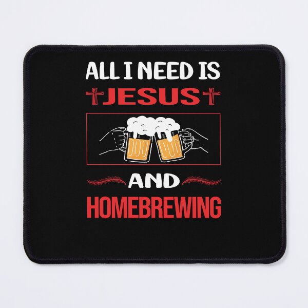 Item preview, Funny Jesus Homebrewing Homebrew Homebrewer Beer Home Brew Brewing Brewer designed and sold by FifineCroteau.