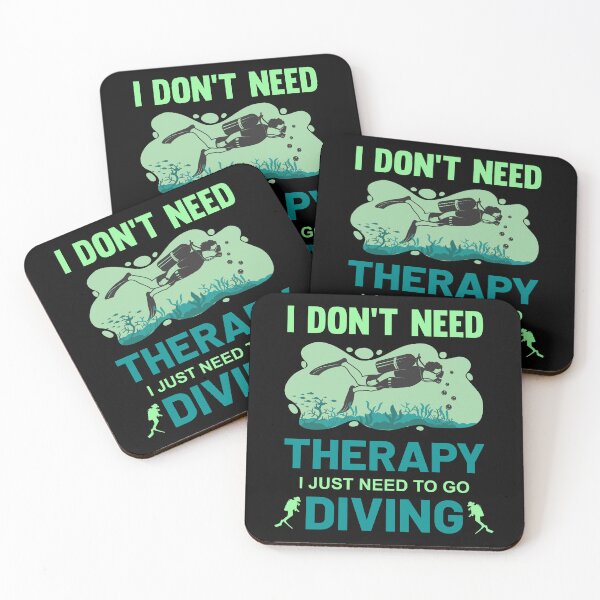 Item preview, I Don't Need Therapy I just Need to go Diving designed and sold by Joxxio.