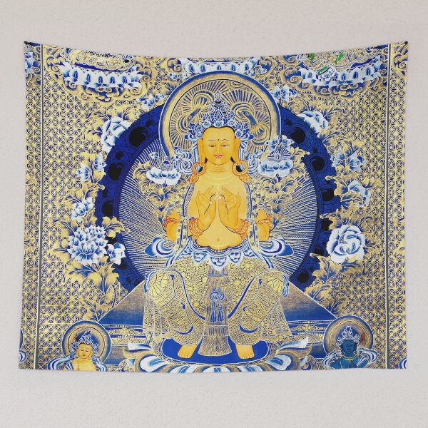Item preview, Mandala 99 Tibetan Buddhist Deity Future Maitreya designed and sold by GuyBlank.