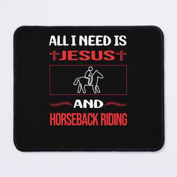 Item preview, Funny Jesus Horseback Riding Horse Riding designed and sold by FifineCroteau.