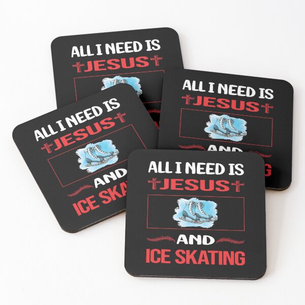 Item preview, Funny Jesus Ice Skating Skate Skater designed and sold by FifineCroteau.