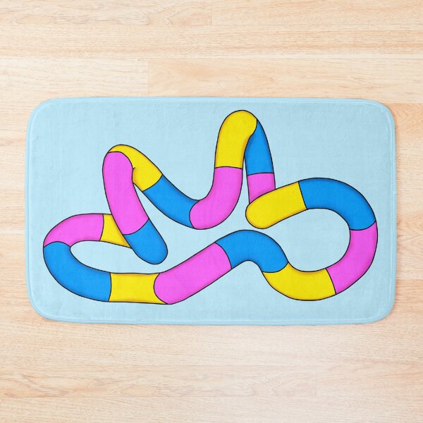 Item preview, Pansexual pride tangle designed and sold by Fantistic  on Redbubble.