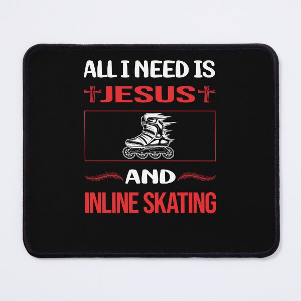 Item preview, Funny Jesus Inline Skating Skate Skater designed and sold by FifineCroteau.
