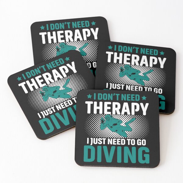 Item preview, I Don't Need Therapy I Just Need To Go Diving designed and sold by Joxxio.