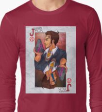 Handsome Jack card Long Sleeve T-Shirt