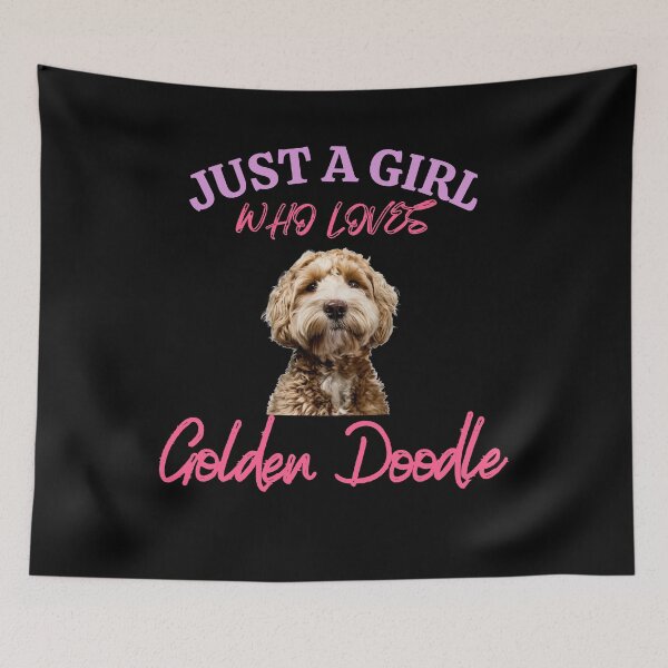 Item preview, Doodle Goldendoodle , Just A Girl Who Loves Doodles Gift designed and sold by Artisan   Kimo.