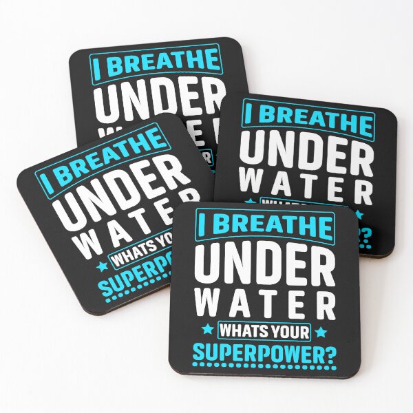 Item preview, I Breathe Under Water Whats Your Superpower designed and sold by Joxxio.