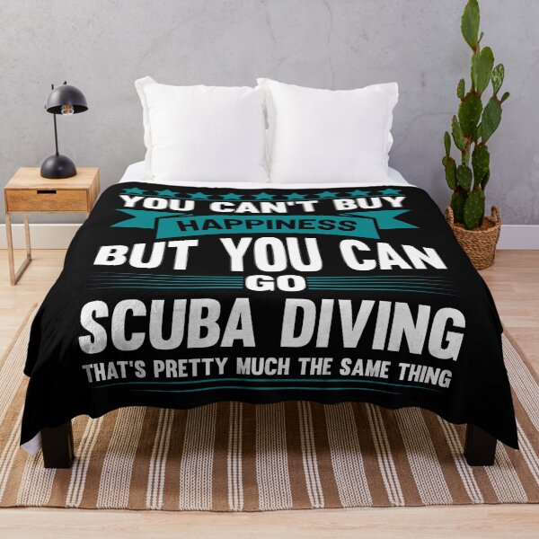 Item preview, You Can't Buy Happiness But You Can Go Scuba dive designed and sold by Joxxio.