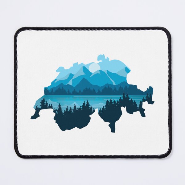 Item preview, Switzerland map and landscape designed and sold by landscapeworlds.