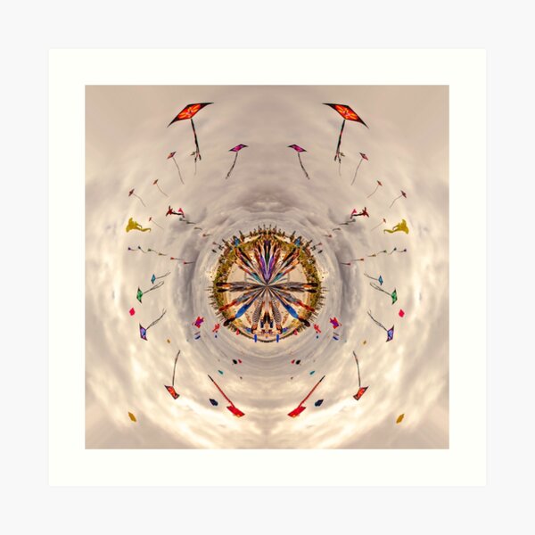 A World Of Kites Art Print