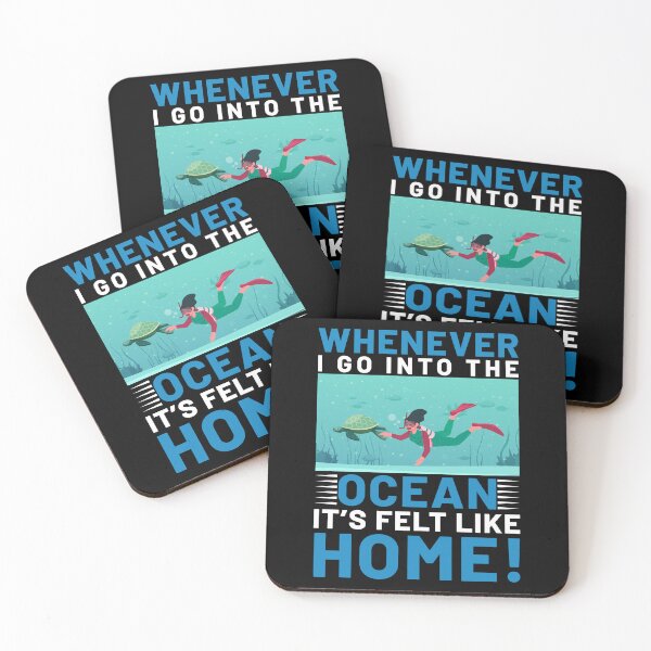 Item preview, Whenever I Go Into The Ocean It's Felt Like Home designed and sold by Joxxio.