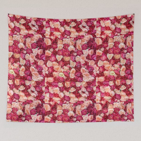 Item preview, Romantic Pink & Red Rose Flowers  designed and sold by newburyboutique.