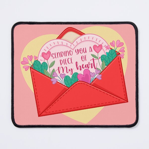 Item preview, Love Letter Envelope "Sending You a piece of my heart" designed and sold by Argentina Hoffman.