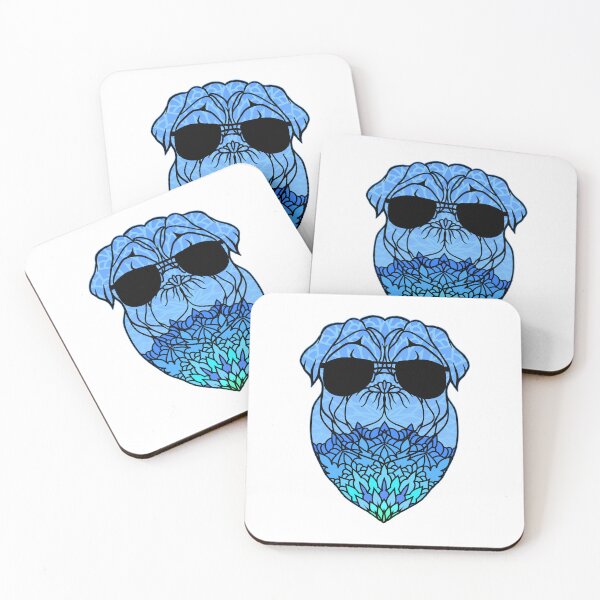 Item preview, Cute Pug Artwork designed and sold by momofdoggos.