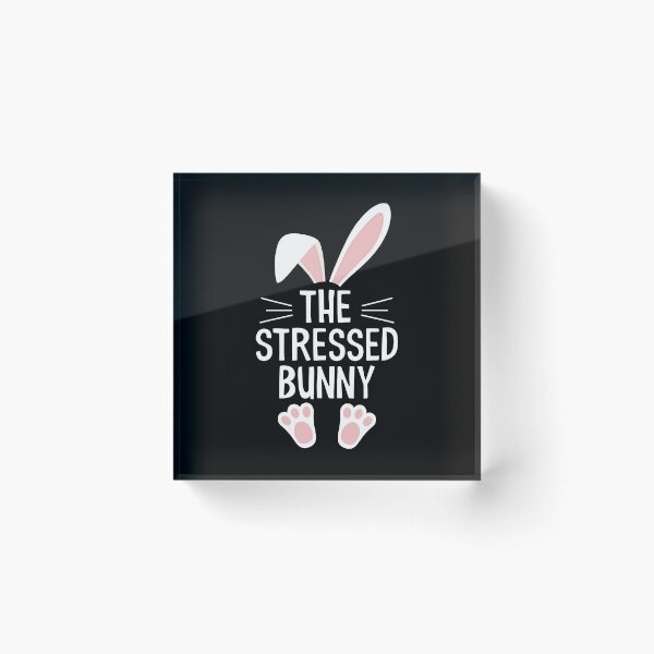 Item preview, The stressed bunny designed and sold by PaulSDesign.