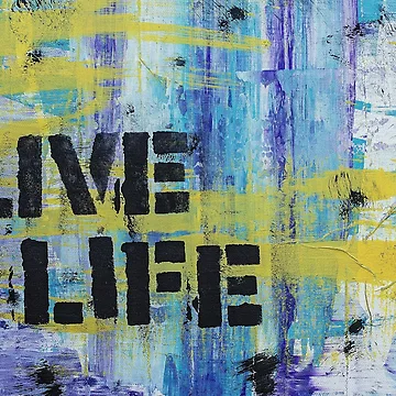 Artwork thumbnail, Live Life Rapper Backpack by JollyBunny