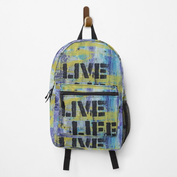 Item preview, Live Life Rapper Backpack designed and sold by JollyBunny.