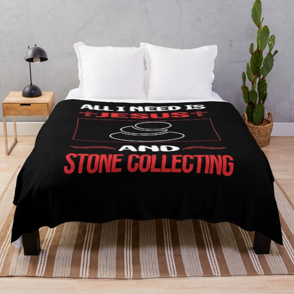 Item preview, Funny Jesus Stone Collecting designed and sold by SunnyShop123.