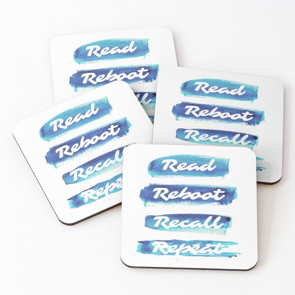 Item preview, Read, Reboot, Recall, Repeat designed and sold by kash1mera.