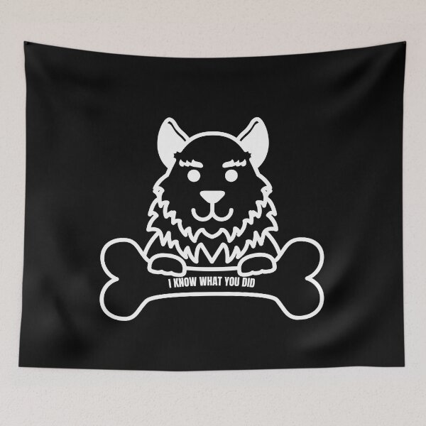 Item preview, I know what you did funny cute Dog designed and sold by Creative Life.