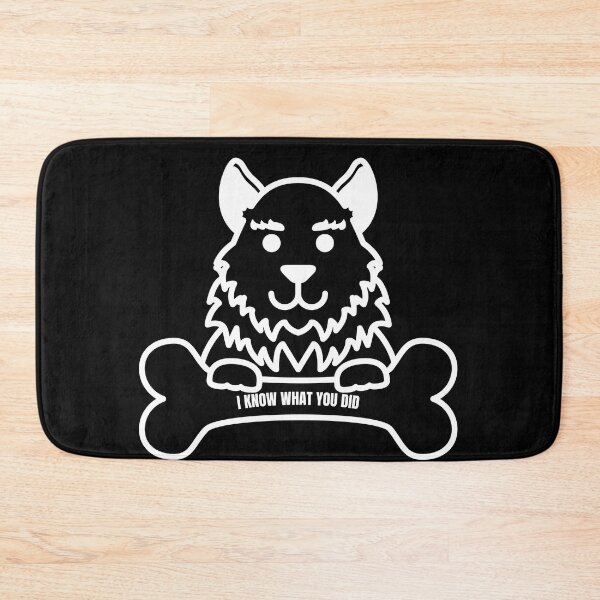 Item preview, I know what you did funny cute Dog designed and sold by Creative Life.