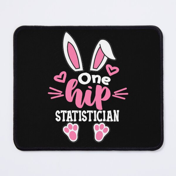 Item preview, Funny Easter Gift for Statistician: One Hip Statistician, Easter Tee for Statistician designed and sold by AMINE ★★★★★.