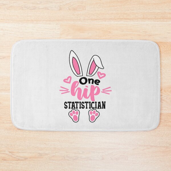 Item preview, Funny Easter Gift for Statistician: One Hip Statistician, Easter Tee for Statistician designed and sold by AMINE  ★★★★★.