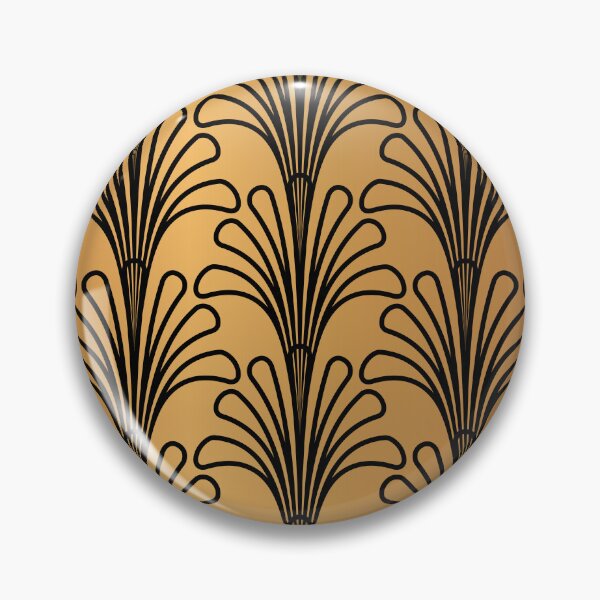 Item preview, Art Deco Gatsby Ornament Outline Pattern Background designed and sold by Angela Cini.