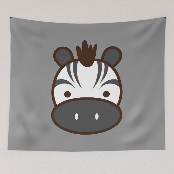 Item preview, Kawaii Zebra designed and sold by kawaiistudio.