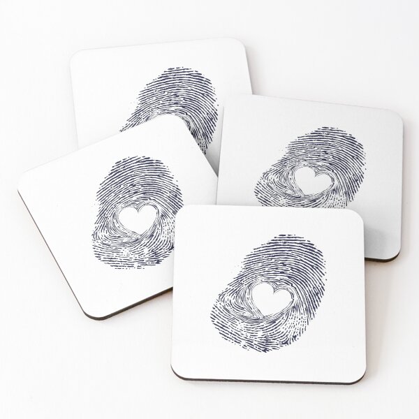 Item preview, beautiful Fingerprint Heart Shape  designed and sold by 7-Studio.