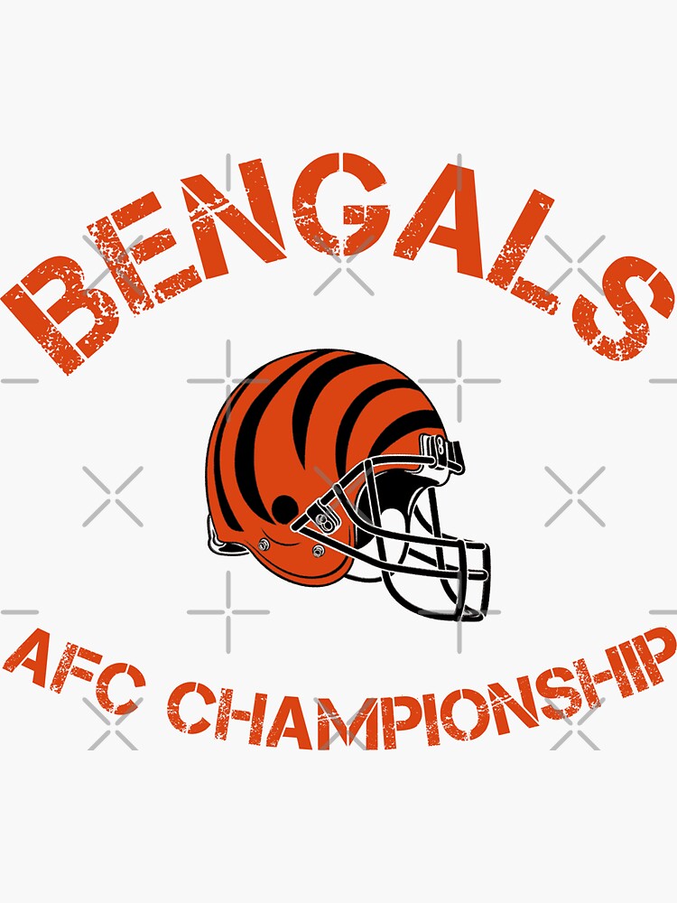 Cincinnati Bengals Year of the Tiger Sticker for Sale by drrahlf