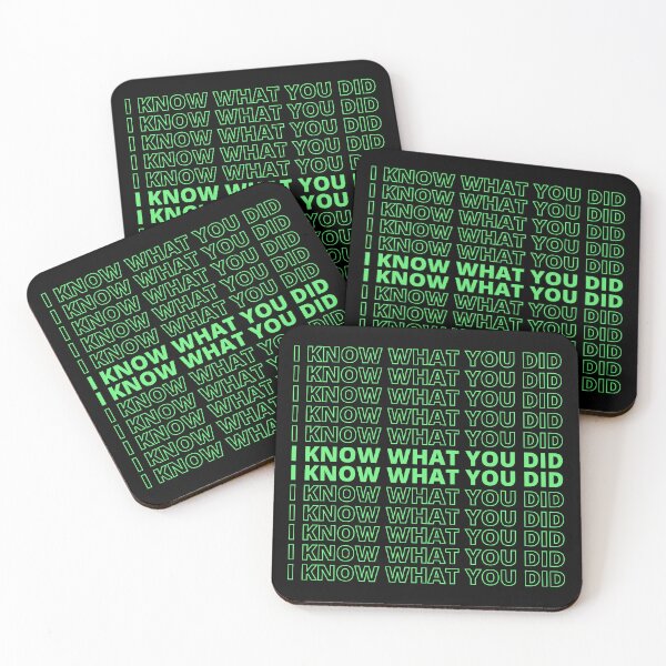 Item preview, I know what you did neon  designed and sold by Creative Life.