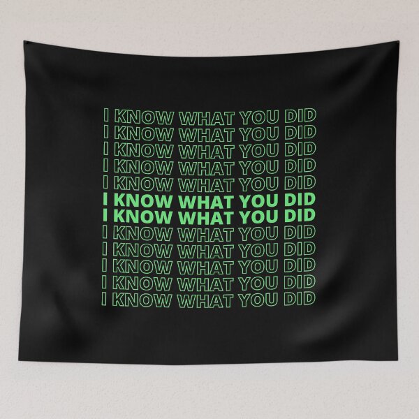 Item preview, I know what you did neon  designed and sold by Creative Life.