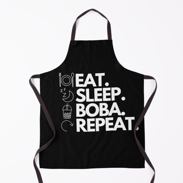 Item preview, Eat Sleep Boba Repeat designed and sold by MacAndMoose.