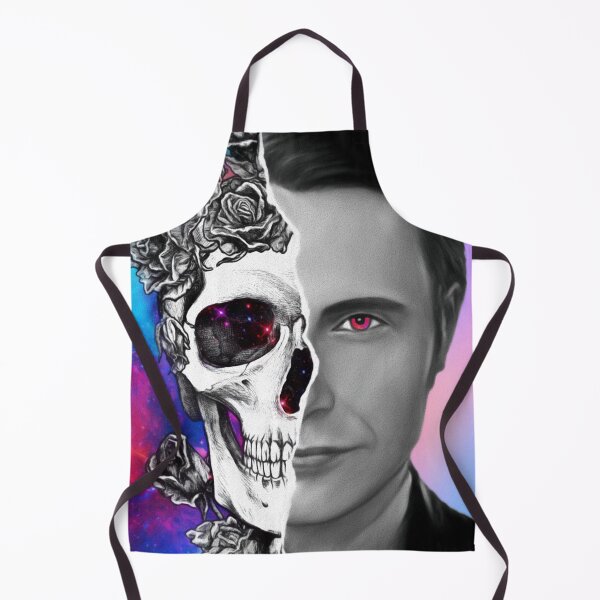 Item preview, Psychedelic Space Hannibal with Rose Skull designed and sold by orionlodubyal.