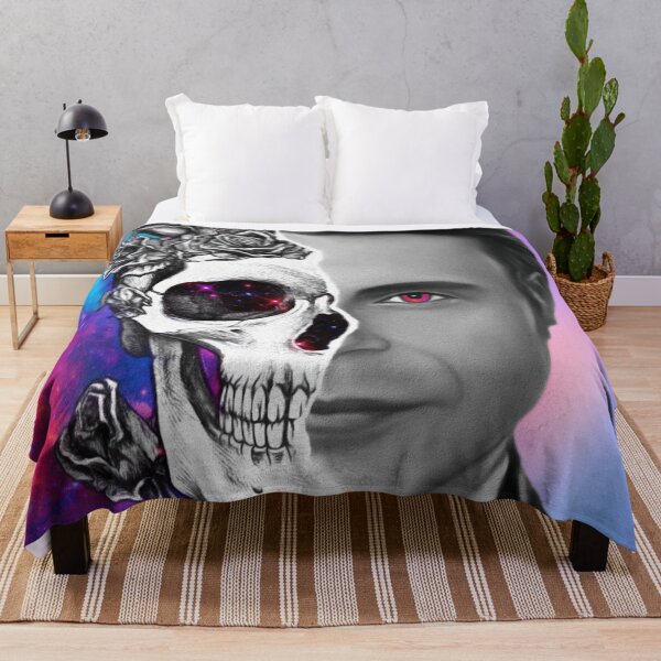 Item preview, Psychedelic Space Hannibal with Rose Skull designed and sold by orionlodubyal.