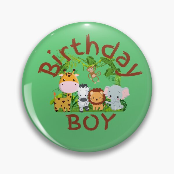 Item preview, Jungle Birthday Boy Party, Birthday Boy Safari  designed and sold by SusySell.