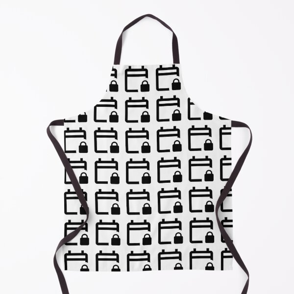 Item preview, MDI calendar-lock-outline designed and sold by GnarlyFurtardo.