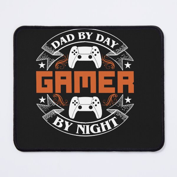 Item preview, Gaming T-Shirt: Gaming Dad- Dad By Day Gamer By Night designed and sold by Funny-Tees4U.