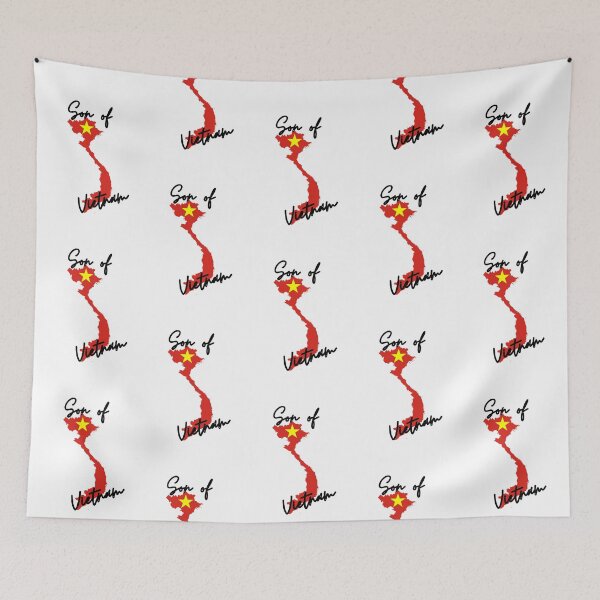 Item preview, Son of Vietnam Map Flag designed and sold by NovawayDirect.
