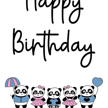 Artwork thumbnail, Panda Parade by Crystal-Star
