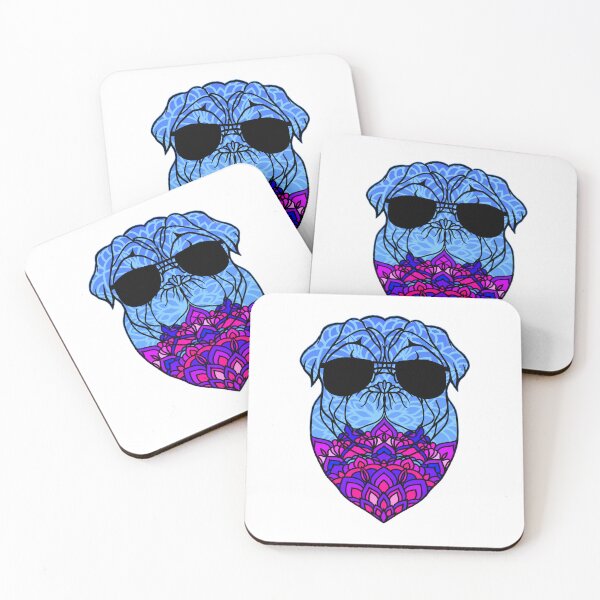 Item preview, Cute Pug Artwork designed and sold by momofdoggos.