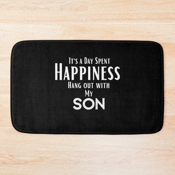 Item preview, funny son quotes,Happines I'ts a day spent Hang out With my son ,happy quotes designed and sold by behappysiempre.
