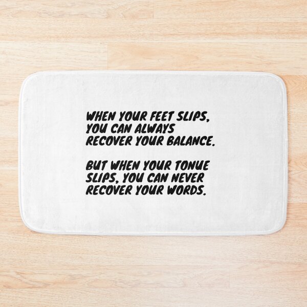 Item preview, When your tongue slips - Proverb designed and sold by Giographix.
