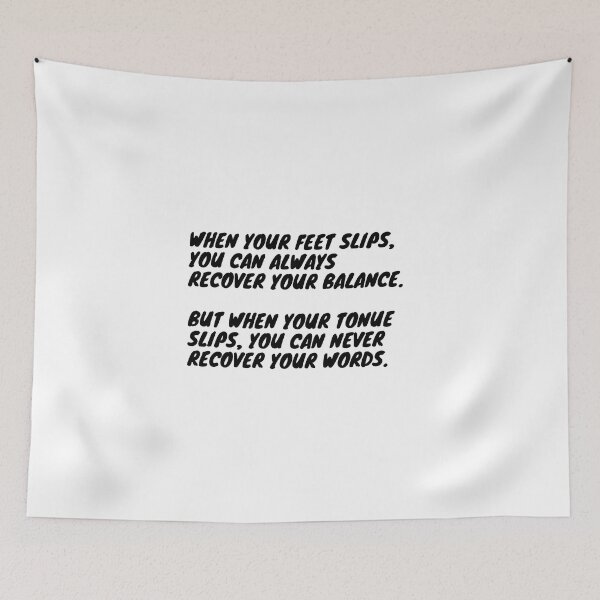 Item preview, When your tongue slips - Proverb designed and sold by Giographix.