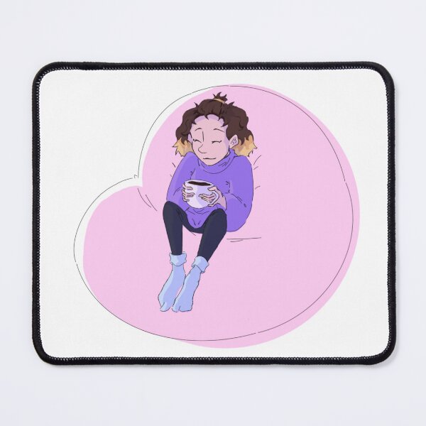 Item preview, girl on a bean bag designed and sold by mutemutt.