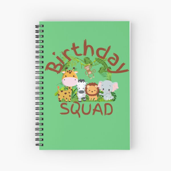 Item preview,  Jungle Birthday Squad Party, for boy, Birthday Squad Safari  designed and sold by SusySell.