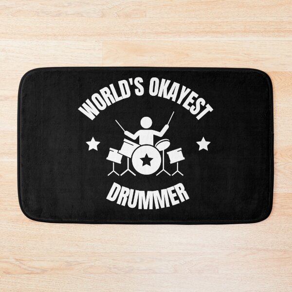 Item preview, World's Okayest Drummer For Drum Players And Music Lovers - Drummer designed and sold by Funwithmusic.